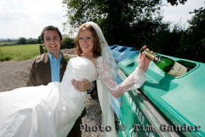 wedding photo for press article