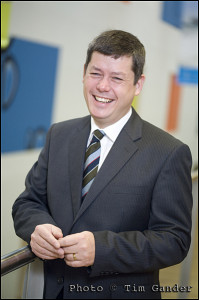 corporate business portrait of a man in a suit