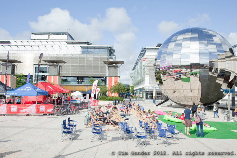 Millennium Square, Bristol, Triathlon England sporting event