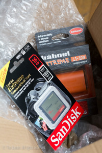 SanDisk memory card and Hähnel battery arrive from Clifton Cameras in Bristol for review