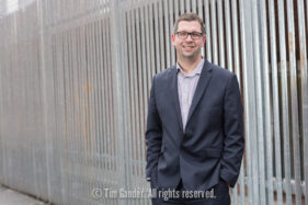 Dan Panes, director of communications for First Great Western, at Bristol Temple Meads Station, Bristol, UK