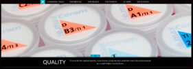 Screen grab from a page detail from the JSL Dental Laboratory website.