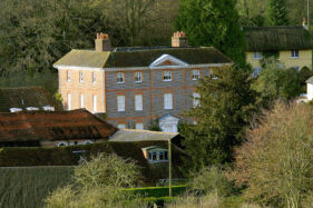 Exterior of Netherton House, Hampshire, for News of the World