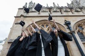 28/06/2016 Image from University of Bath Graduation Ceremony 3, Bath Abbey.