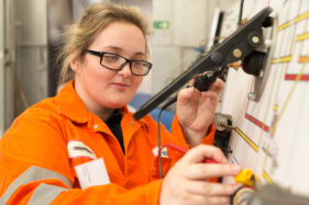 07/06/2016 IRTE Skills Challenge 2016 held at S&B Automotive Academy Limited, Bristol. First Bus, Sally Sheldon. Photo © Tim Gander 2016. All rights reserved.