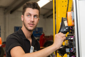 07/06/2016 IRTE Skills Challenge 2016 held at S&B Automotive Academy Limited, Bristol. Arriva UK Bus, Ben Shirley. Photo © Tim Gander 2016. All rights reserved.