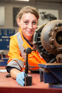 06/06/2018 IRTE Skills Challenge 2018 held at S and B Automotive Academy Limited, Bristol. Pamela Chapman, Arriva UK Bus. Photo © Tim Gander 2018. All rights reserved.